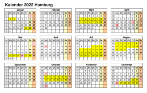 Sommerferien 2022 Hamburg PDF