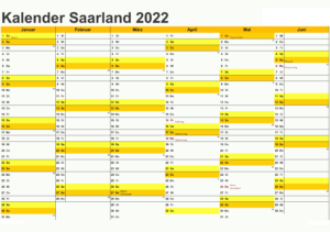 Feiertagen 2022 Saarland
