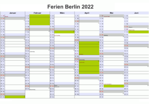 Sommerferien 2022 Berlin PDF