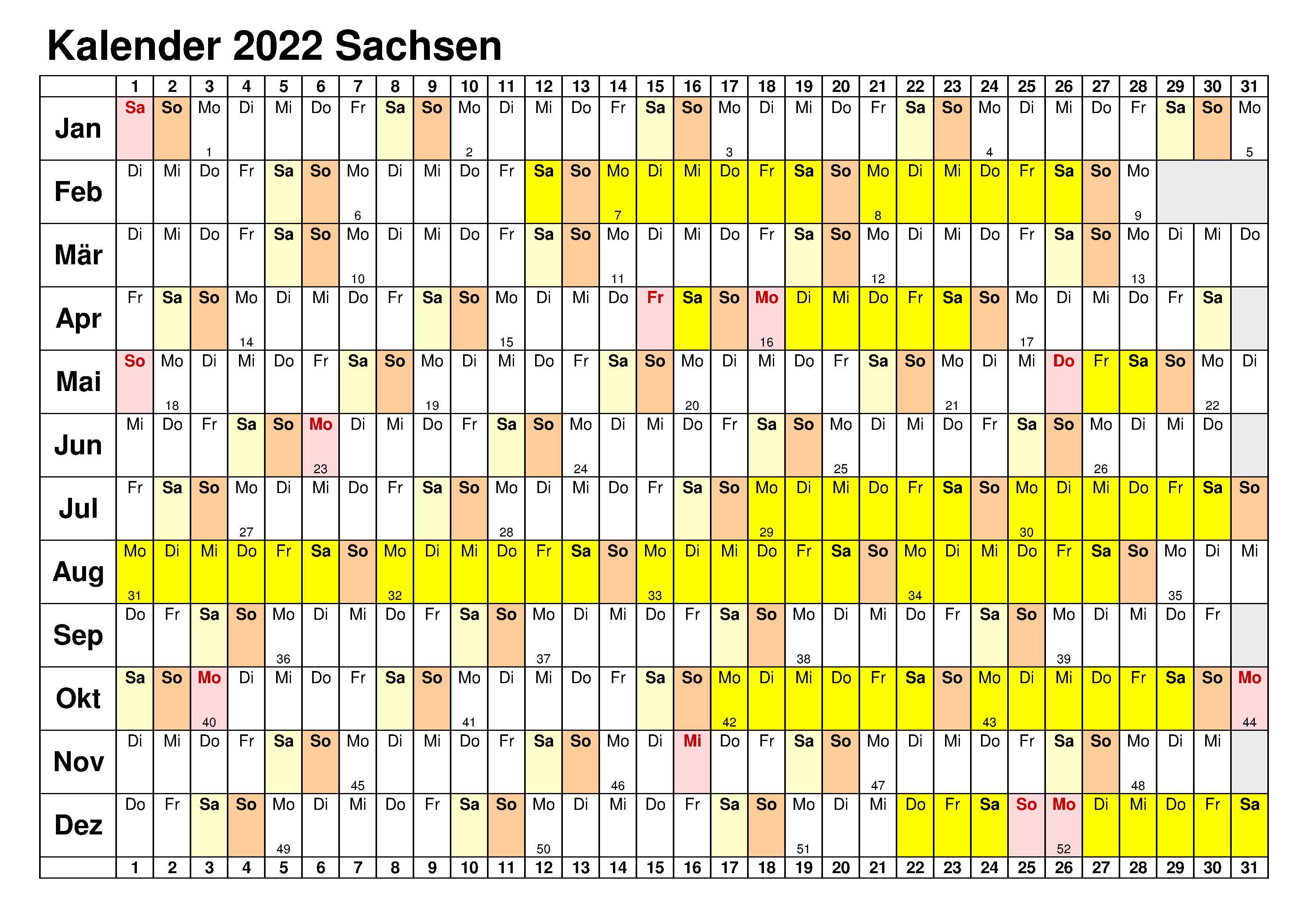 Wann Sind Die Sommerferien Sachsen 2022?