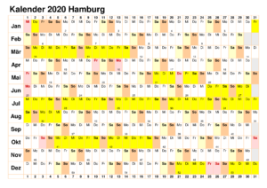 Kalender 2020 Hamburg Mit Feiertagen Zum Ausdrucken