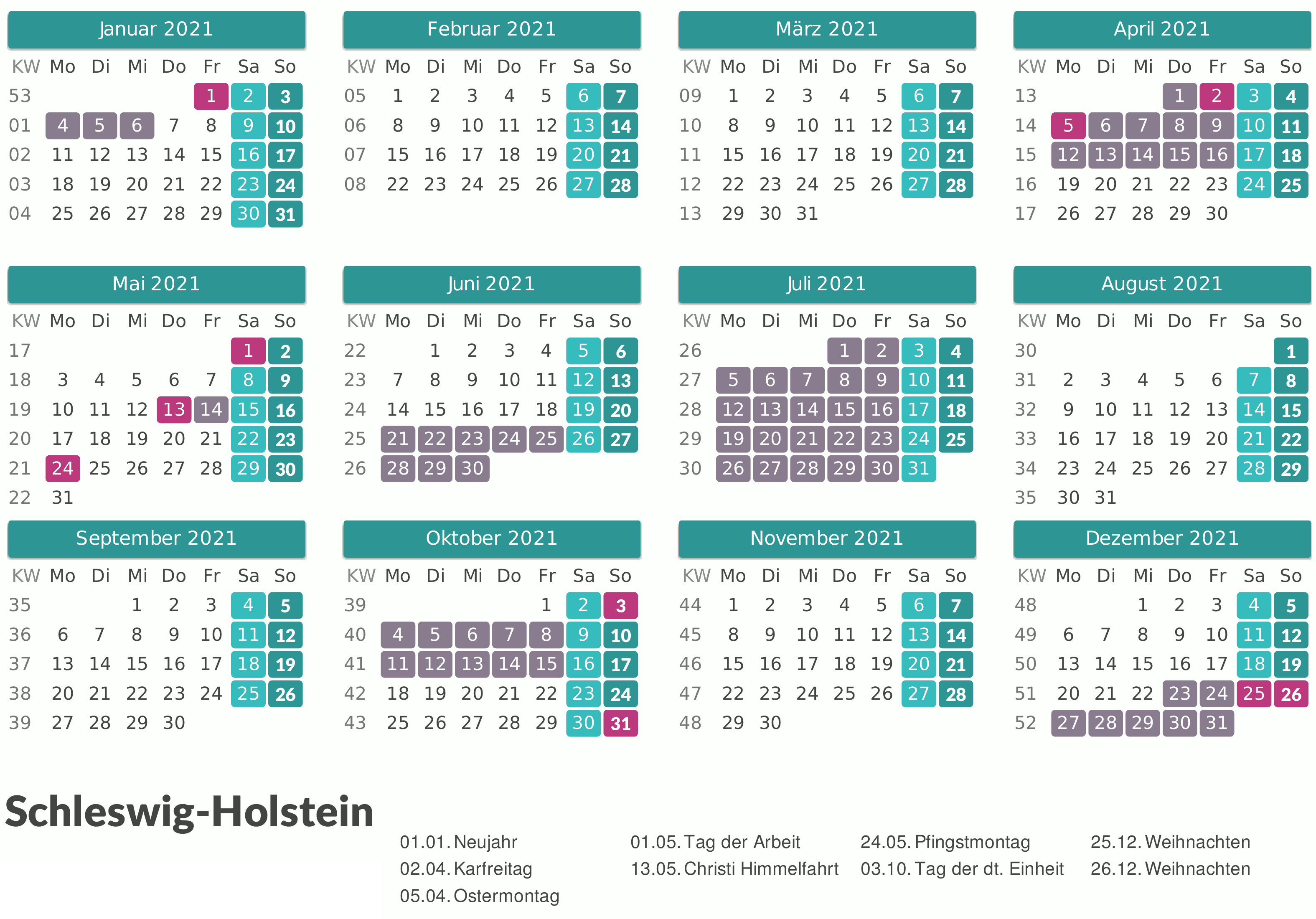 Wann Sind Die Sommerferien Schleswig-Holstein 2021?