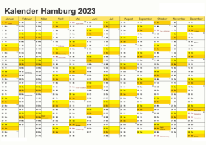Sommerferien 2023 Hamburg PDF