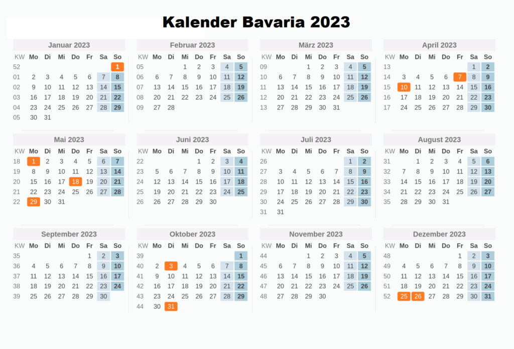 Wann Sind Die Sommerferien Bavaria 2023?