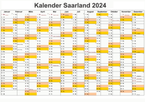 Sommerferien Saarland 2024 Kalender
